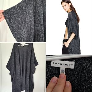 🍂Aritzia/ Community Iconic Oversized Cape Cardigan